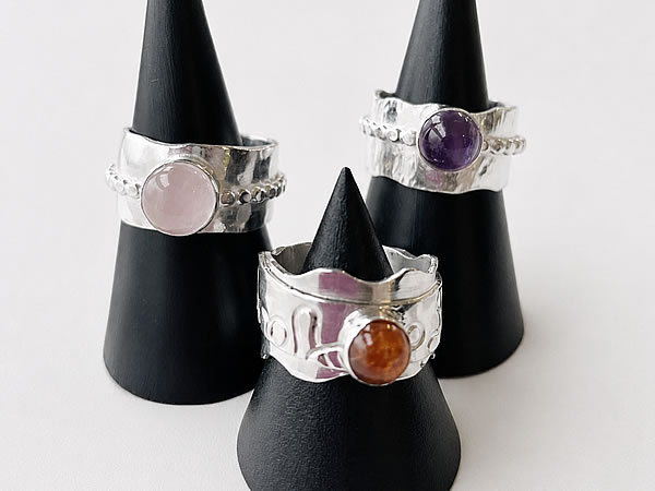 Ring met een edelsteen cursisten
