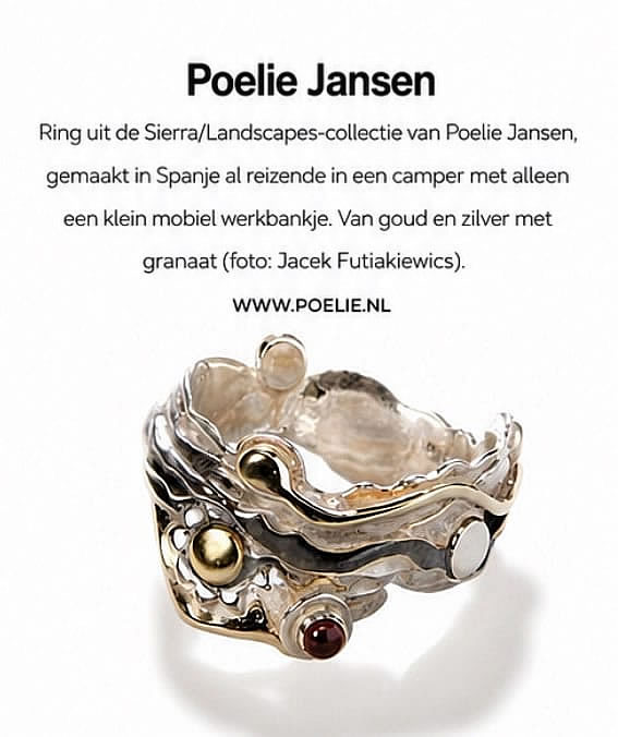 Vermelding Poelie Jansen in Vakblad Edelmetaal